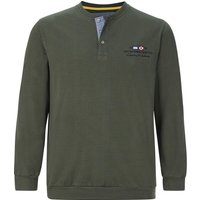 Sweatshirt VILJAR oliv von jan vanderstorm