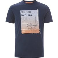 T-Shirt ARNOHELD dunkelblau von jan vanderstorm