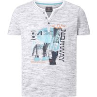 T-Shirt BALTFRIED hellgrau von jan vanderstorm