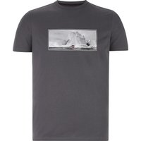 T-Shirt BERNWALD dunkelgrau von jan vanderstorm