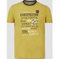 T-Shirt EELI Jan Vanderstorm dunkelgelb von jan vanderstorm