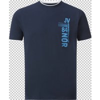T-Shirt FLEMMING dunkelblau von jan vanderstorm