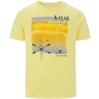 T-Shirt HEYFAR hellgelb von jan vanderstorm