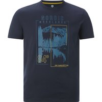 T-Shirt MAGNUSVIK dunkelblau T-Shirt MAGNUSVIK dunkelblau von jan vanderstorm