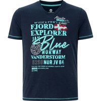 T-Shirt NORDGER dunkelblau von jan vanderstorm