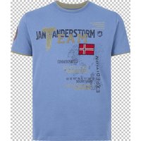 T-Shirt SÖLVE Jan Vanderstorm blau von jan vanderstorm