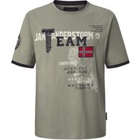 T-Shirt SÖLVE oliv von jan vanderstorm