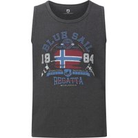 Tanktop BEUTE dunkelgrau von jan vanderstorm