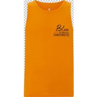 Tanktop FELTON Jan Vanderstorm orange von jan vanderstorm
