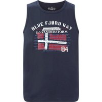 Tanktop OLOF dunkelblau Tanktop OLOF dunkelblau von jan vanderstorm