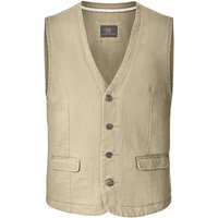 Weste TORELL beige von jan vanderstorm