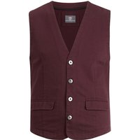 Weste TORELL dunkelrot von jan vanderstorm