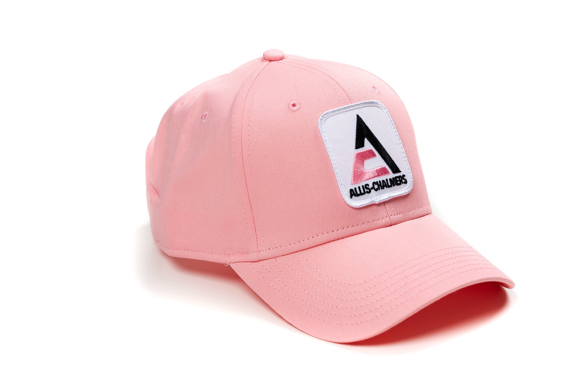 Pink Allis Chalmers Traktor Logo Hut, New-style Logo, Jugend Oder Erwachsene Größe Pink Allis Chalmers Traktor Logo Hut, New-style Logo, Jugend Oder Erwachsene Größe von janddproductions