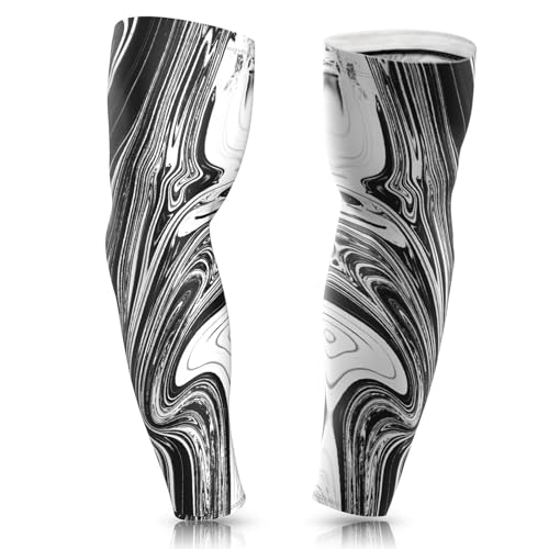 janhensy Arm Sleeve Gaming Volleyball Radsport: Esport Armschoner Armlinge Ärmel Armstulpen Armsleeve Tattoo Weiß Schwarz Sommer Herren Damen Mittlere von janhensy