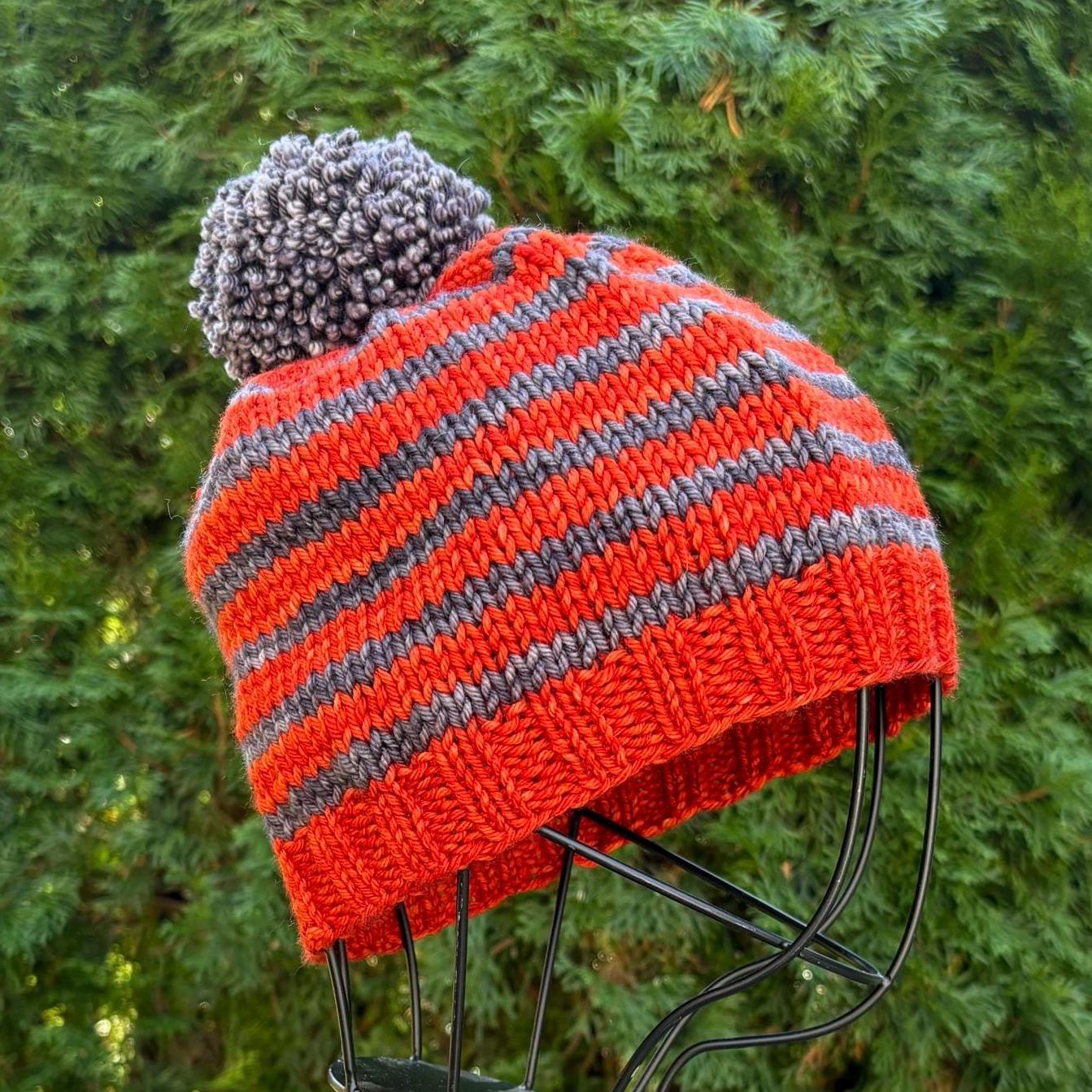 Pumpkin Spice Streifen Hut Pumpkin Spice Streifen Hut von janieslane