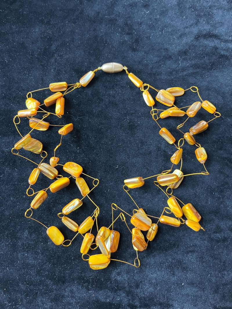 Zick-Zack in Gelb | 94.24 von jansenschmuckdesign