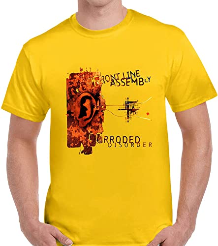 Front Line Assembly- Corroded Disorder Band 1986 T-Shirt Yellow XL Front Line Assembly- Corroded Disorder Band 1986 T-Shirt Yellow XL von jargon
