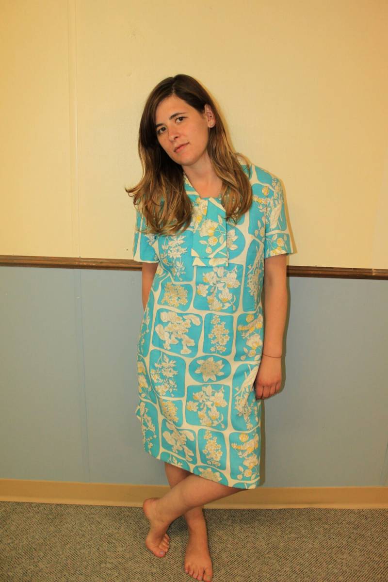 1990Er Jahre Summertime Cover Up Vintage Kleid Größe 16 1990Er Jahre Summertime Cover Up Vintage Kleid Größe 16 von javals