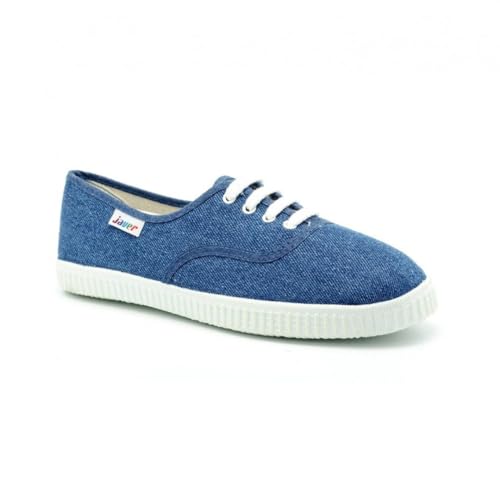 Javer Damen Englandschuhe, Blau - Jeans - Größe: 40 EU von javer