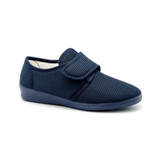 javer Damen-Sneaker mit Klettverschluss, Marineblau, 37 EU von javer