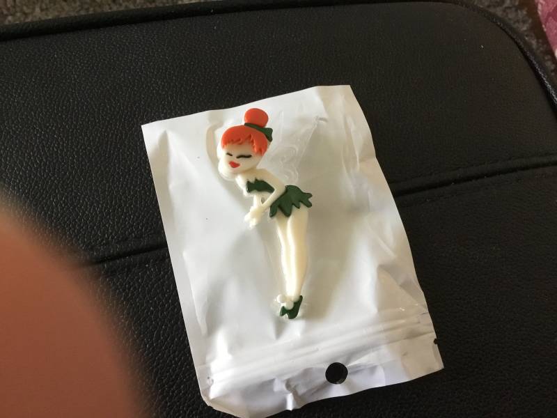 Acryl Tinkerbell Fee Inspirierte Brosche von jaysdelights