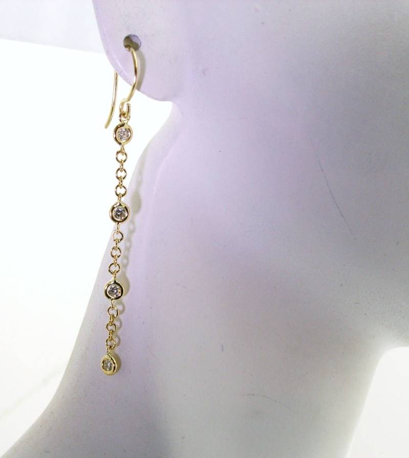 Diamant-Ohrringe von jazzngem