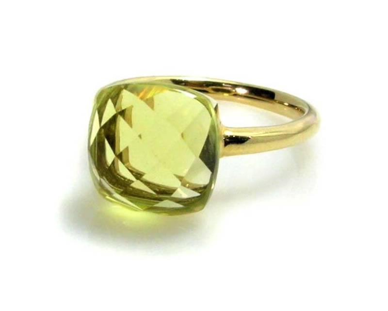 Grüner Quarz-Ring von jazzngem