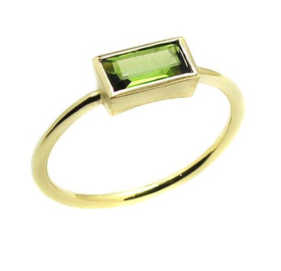 Grüner Turmalin-Ring von jazzngem