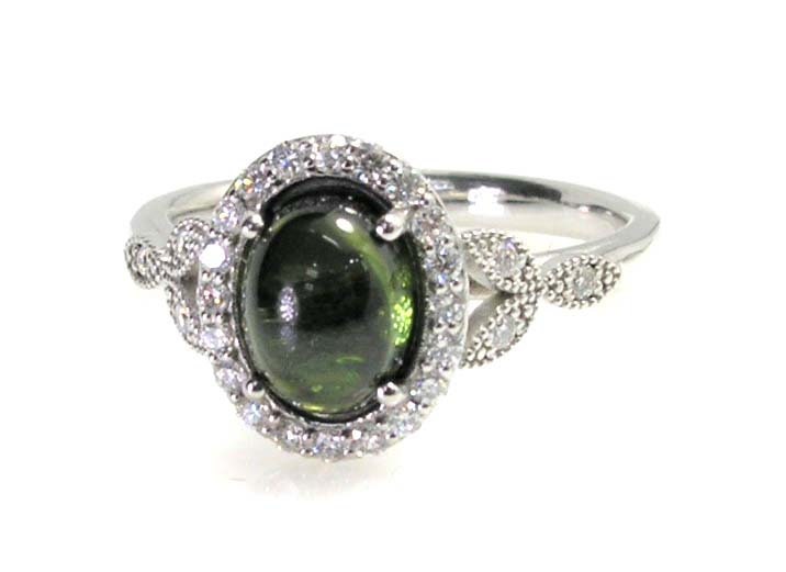 Grüner Turmalin-Ring von jazzngem