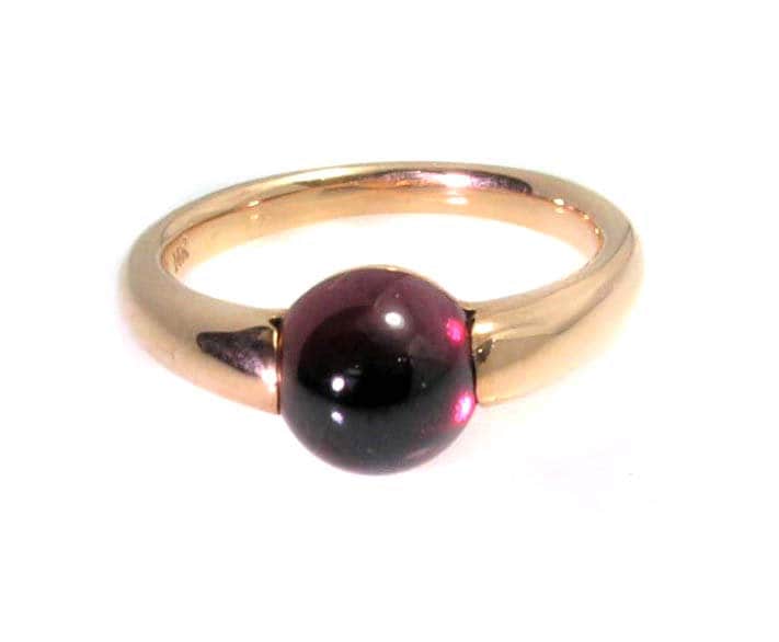 Rhodolith Granat Ring von jazzngem