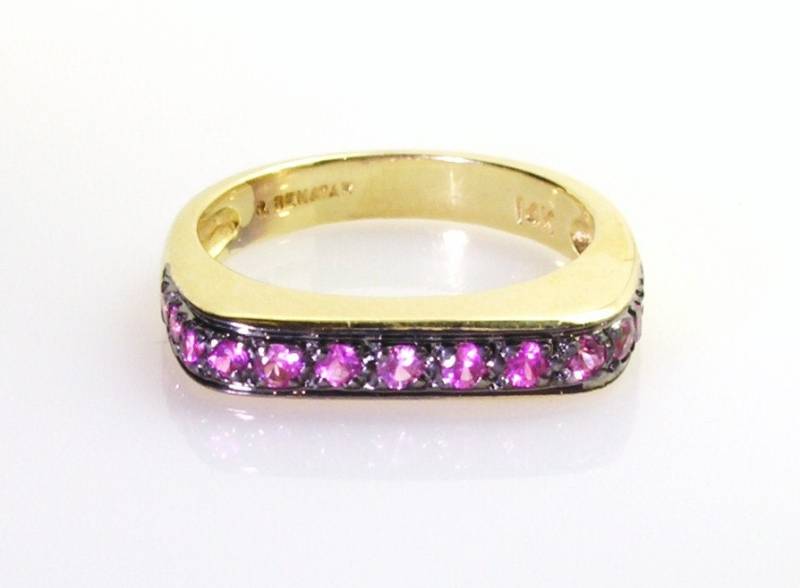 Rosa Saphir Ring von jazzngem