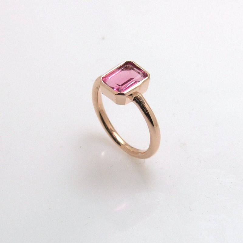 Rosa Turmalin Ring von jazzngem