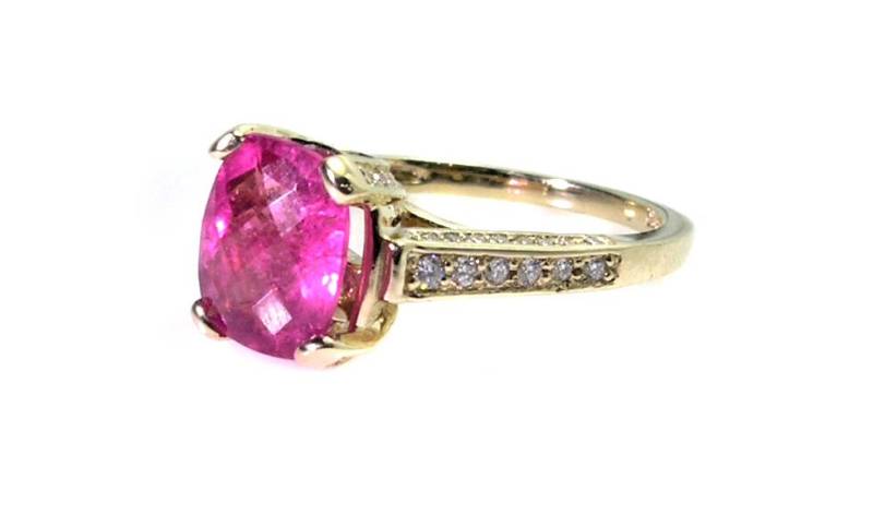 Rosa Turmalin Ring von jazzngem