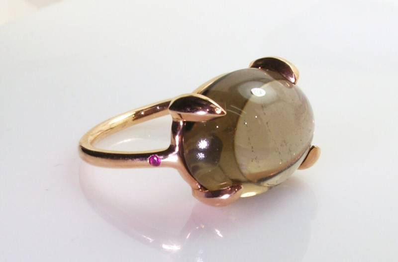 Smokey Topas Ring von jazzngem