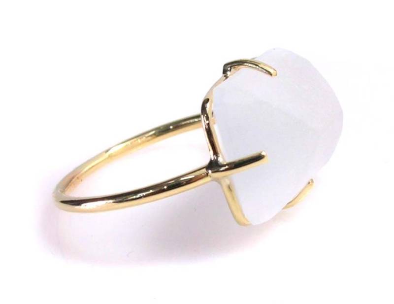 Weisser Quarz Ring von jazzngem