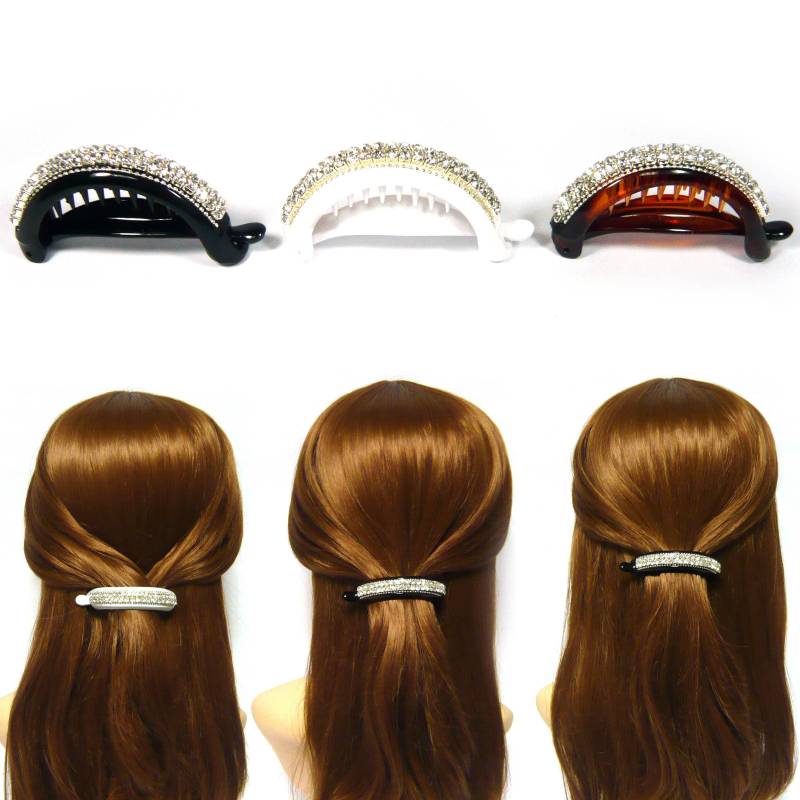 Funkeln Silber Kristall Strass Dekorative Volumen Kunststoff Haarteil Clip Grip Haarspange Frauen Lady Girl Elegante Mode Zubehör Geschenk Funkeln Silber Kristall Strass Dekorative Volumen Kunststoff Haarteil Clip Grip Haarspange Frauen Lady Girl Elegante Mode Zubehör Geschenk von jbonamade