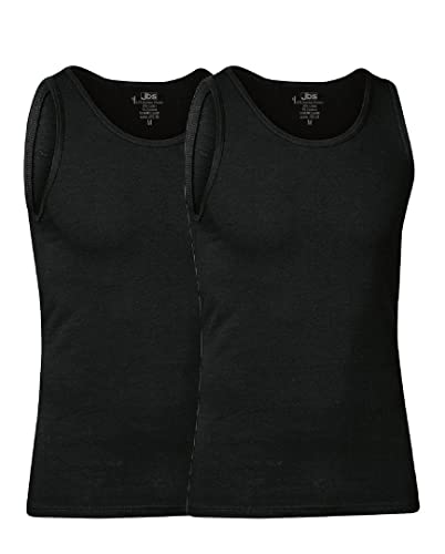 JBS Bamboo Tank Top 2er Pack Black 3XL von jbs