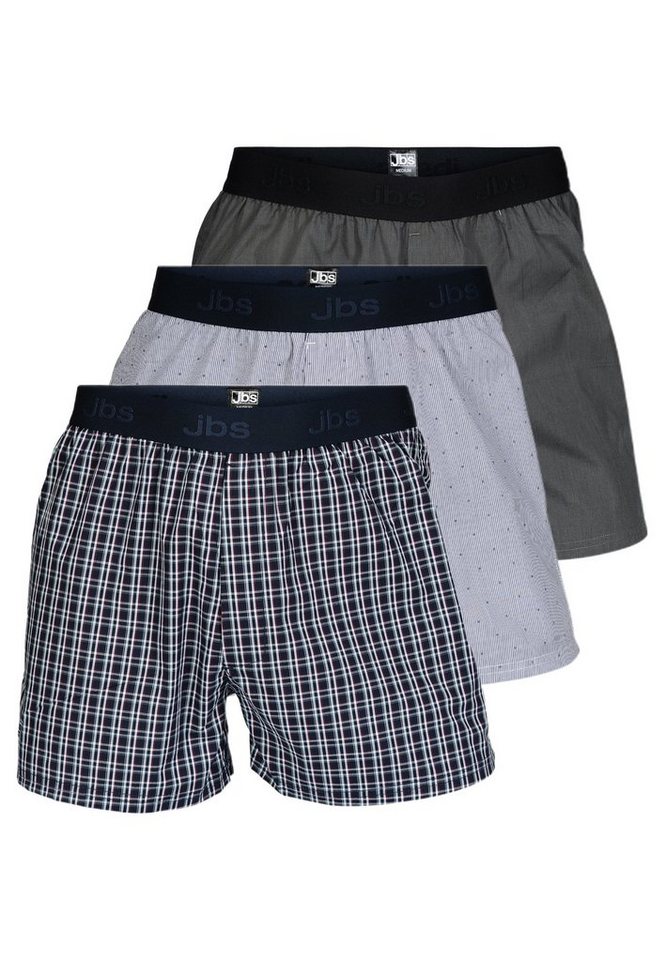 jbs Boxershorts 3er Pack Organic Cotton (Spar-Set, 3-St) Boxershorts - Baumwolle - Ohne Eingriff - Atmungsaktiv von jbs