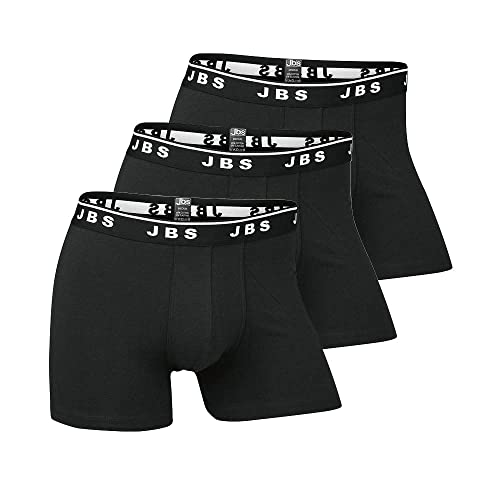 jbs Boxershorts Herren Ideale Passform durch Baumwollmix - FSC Zerifiziert - Schwarz - XL von jbs