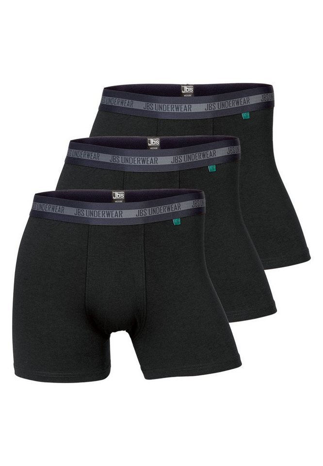 jbs Retro Boxer 3er Pack Bamboo (Spar-Set, 3-St) Long Short / Pant - ohne Eingriff - Atmungsaktiv von jbs