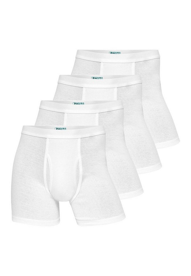 jbs Retro Boxer 4er Pack Bamboo (Spar-Set, 4-St) Long Short / Pant - Baumwolle - Mit Eingriff - Atmungsaktiv von jbs