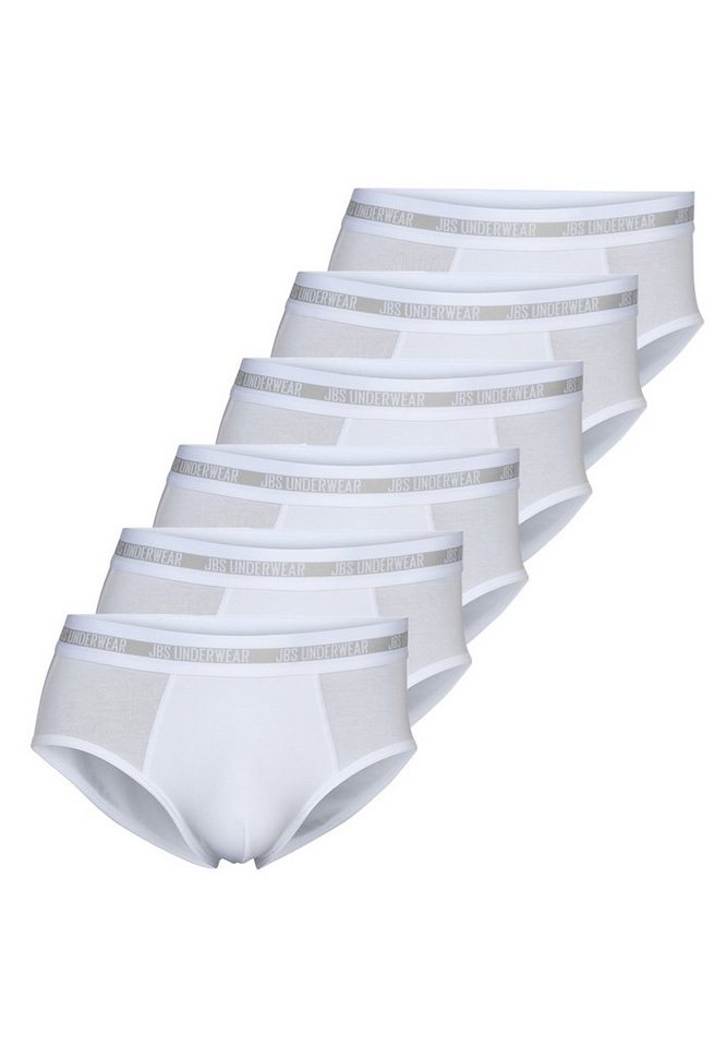 jbs Slip 6er Pack Bamboo (Spar-Set, 6-St) Midi Slip / Unterhose - ohne Eingriff - Atmungsaktiv von jbs