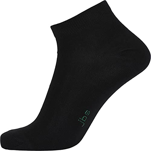 jbs Socken aus Bambus für Herren, Sneaker-Bambussocken für Männer in 7er Pack, schwarz, 45-48 von jbs