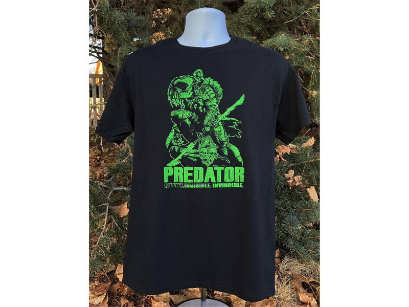 Die Predator Film T-Shirt Siebdruck Alle Größen Yautja von jcalvinded