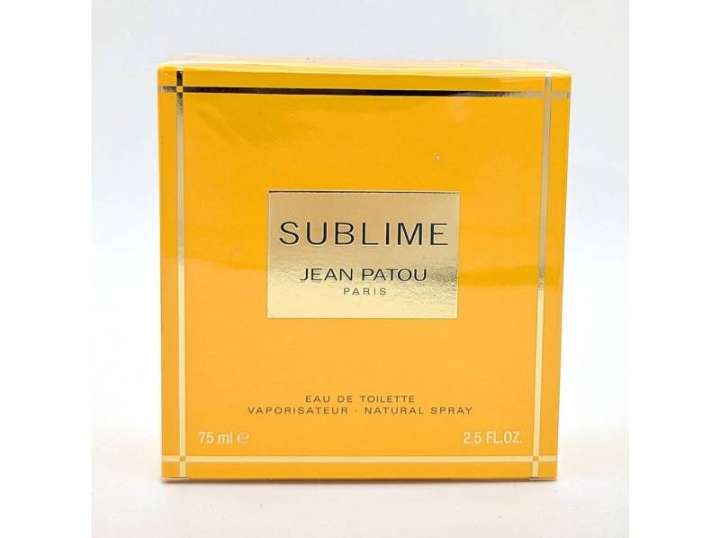jean patou Eau de Toilette Sublime 75 ml 2.5 FL OZ Natural Spray von jean patou