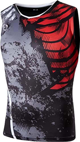 jeansian Herren Sportswear Sleeveless Sports Tank Tops LSL334 Black M von jeansian