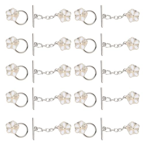 10pcs Blumen Bowknot Cardigan Pin Vintage Pullover Schal Strickjacke Clip Kragen Clip Für Frauen Mantel von jebyltd