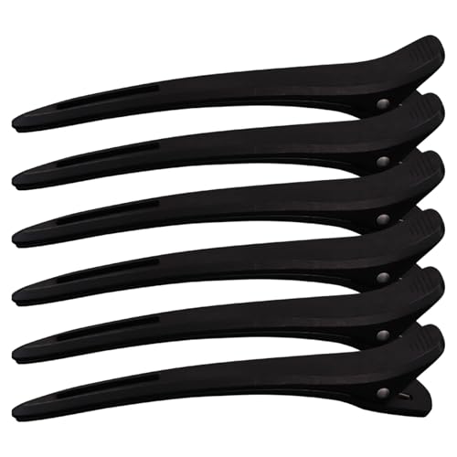 6 PCs/Set Haarklammern Entenbill Haare Haarstifte Haarschnitte Clips Friseurlieferungen Für Frauen Frisur von jebyltd
