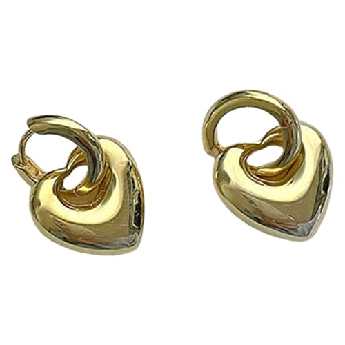 Abnehmbare Liebe Herz Reifen Ohrringe Modische Ohrohrschstene Für Trendsetters Party Accessoire Stylish Date Night Jewelry Party Accessoire Ohrringe von jebyltd