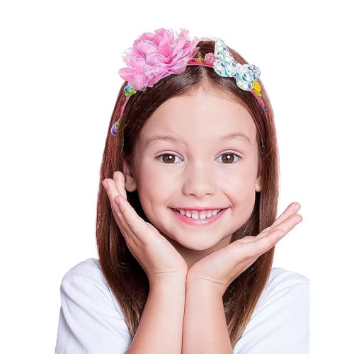 Bastel Stirnband Sets Für Mädchen Glitzerndes Hairhoop Schmuckset Für Kindergarten Partygeschenke Bastel Geschenk Stirnbänder Für Mädchen Mädchen Schmuckherstellung Haar Accessoires von jebyltd